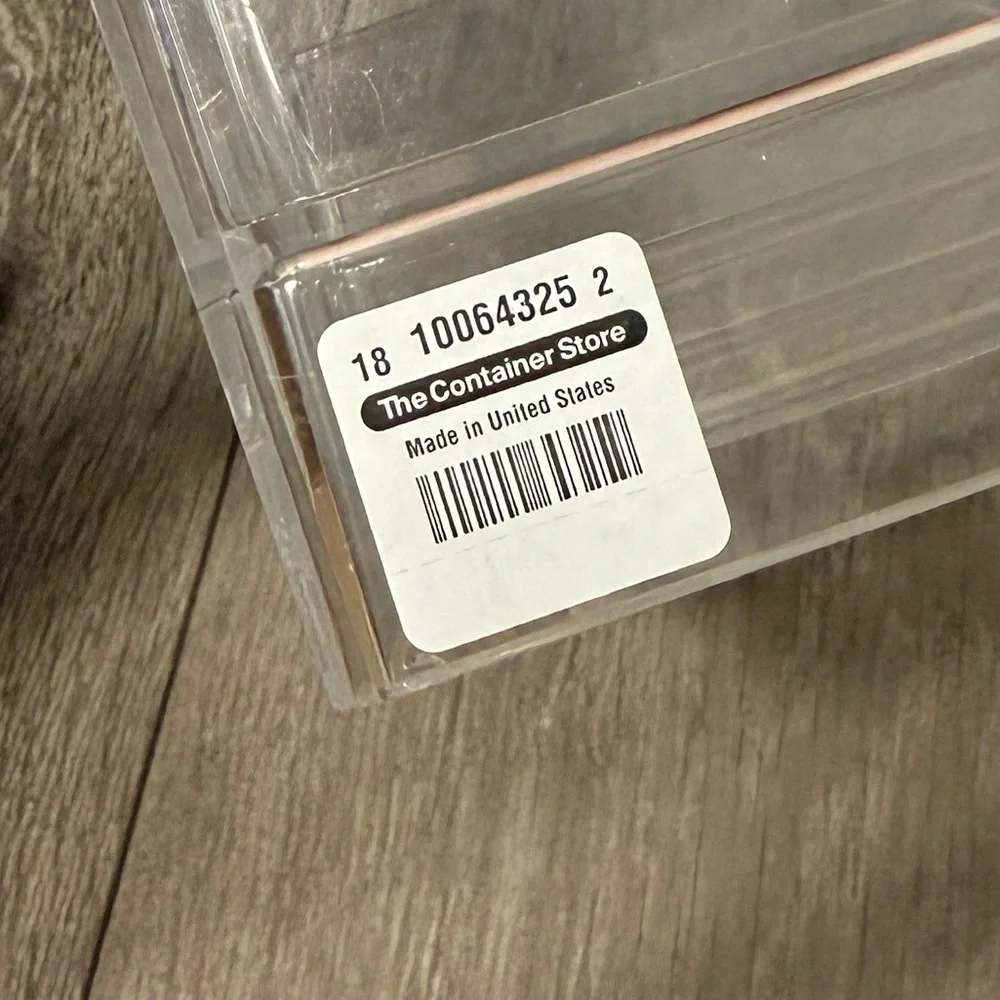 The Container Store 3 Tier/Layer Acyrlic Organizer
